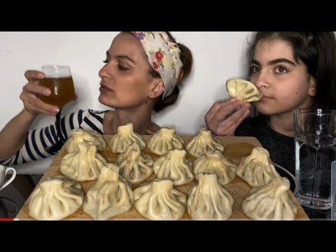 ხინკლის MUKBANG-ი დიდგორის ხინკალი დაგემოვნება